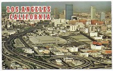 Postcard CA Los Angeles California, Convention Center, Large Letter Card — E17