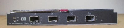 HP 572018-B21 Virtual Connect 20 Port FC Module 572216-001 VC8GB SFP - Image 1 of 3