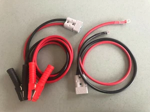 3 meter Heavy Duty jumper 2B&S 188 AMP Lead cable with 175 amp anderson plugs - Picture 1 of 4