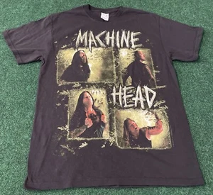 Herren Maschinenkopf rechteckiges Foto T-Shirt Medium schwarz - Bild 1 von 5