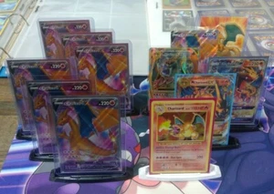 (3-pack) Low-Profile Trading Card Display - Pokemon TCG, Yugioh, Magic, Sports - Picture 1 of 7