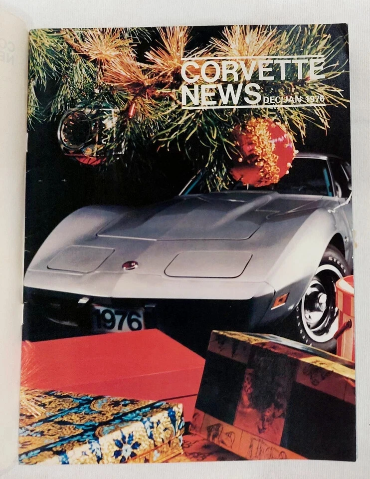 Corvette News - December/ January 1976 - Magazine Foto 1 de 1