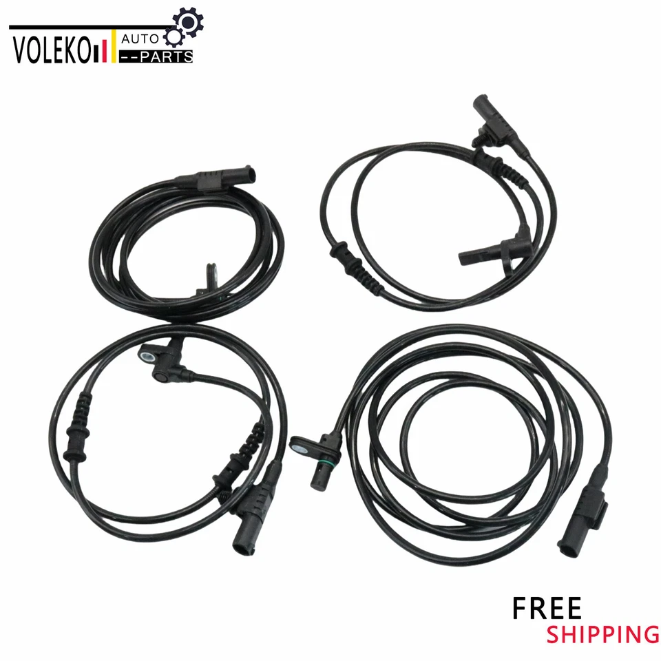 4x Sensor de velocidad de rueda ABS delantero y trasero para Mercedes-Benz Dodge Sprinter 2500 3500 Foto 1 de 4