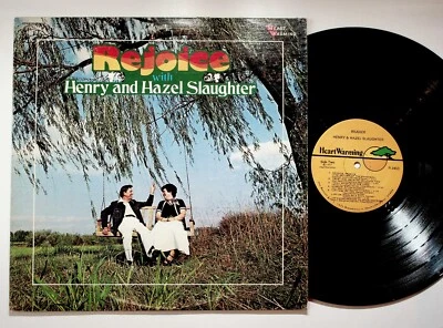 Rejoice Henry Hazel Slaughter LP Signed to Steve Possibly Steve Maudlin - Image 1 of 4