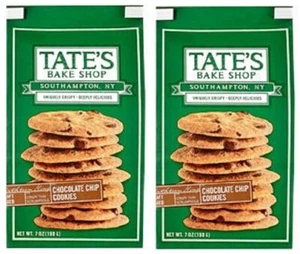 Tate's Bake Shop Chocolate Chip Cookies 2 Bag Pack - Picture 1 of 2