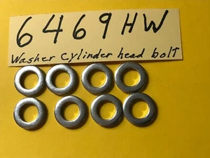 Harley 6469HW washer cylinder head bolt 7/16X3/4X1/8 (Zinc Plated)Sportster 1952 - Picture 1 of 3