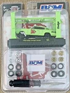 Dodge Charger Gasser Model Kit #R33 escala 1:64 diecast M2 Machines 2020 1966 - Imagen 1 de 1