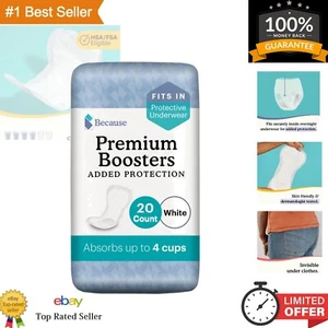 Premium Incontinence Boosters - Adds 4 Cups of Absorbency, Soft & Comfortable... - Picture 1 of 9