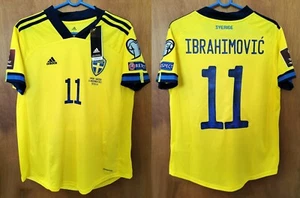 SWEDEN jersey 2021 #11 IBRAHIMOVIC WC Qualy vs Spain - Picture 1 of 6