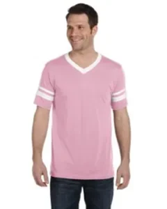 American Apparel Football V-Neck Short Sleeve T-Shirt 2XL - Picture 1 of 3