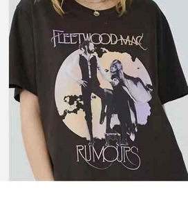VTG Fleetwood Mac Rumours Unisex Tee Music Rock Band Shirt Retro Music Shirt - Picture 1 of 6