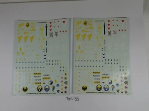 Eldar Transfer Sheet x 2 Fully Intact 40k B533 - Picture 1 of 4
