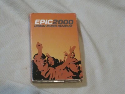 Epic 2000 Urban Music Sampler CASSETTE TAPE Promo Rap Hip Hop R&B Soul Dance  - Image 1 of 3