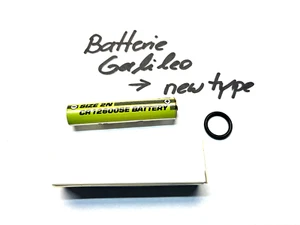 Batterie + O-Ring für Scubapro Galileo Luna, Sol, New Type FDK CR12600SE - Picture 1 of 5