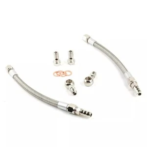 6AN Turbo Water Coolant line kit M12x1.25 TD03 TD04 / IHI RHF4 RHF5 - Picture 1 of 3