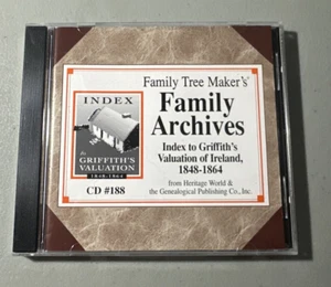 Family Tree Maker's Family Archives CD # 188 Index to Griffith's Valuation - Picture 1 of 4