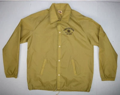 Chaqueta cortavientos vintage línea tiza talla L años 70 80 náufragos casino Las Vegas Foto 1 de 4