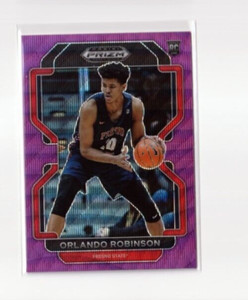 ORLANDO ROBINSON '22/23 Panini Prizm Draft Picks PURPLE WAVE rookie card #66