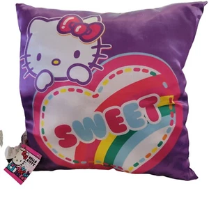 Linda almohada decorativa Sanrio Hello Kitty púrpura dulce - Imagen 1 de 6