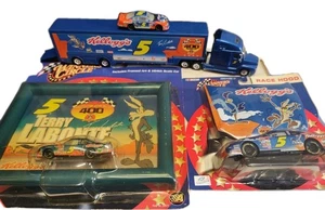 3xTerry Labonte NASCAR Kelloggs Diecast Lot Looney Tunes Racing Hood Tractor Tra - Picture 1 of 16