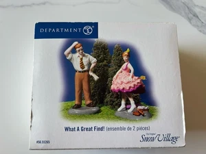 Department 56 Snow Village Accessory" What A Great Find" - Picture 1 of 4