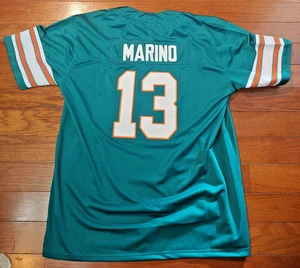 Dan Marino Miami Dolphins Fußball Trikot Gr. XL türkis Neu! - Bild 1 von 5