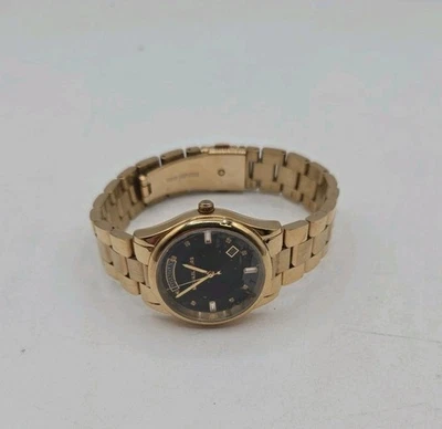 MICHAEL Kors Black Dial Gold Plated Women’s Watch MK6070 - Image 1 of 4