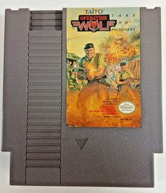 Nintendo NES OPERATION WOLF USA NTSC Full Speed Not PAL Tested