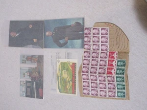 Lote de estampillas y postales de Dwight D. Eisenhower - Imagen 1 de 4