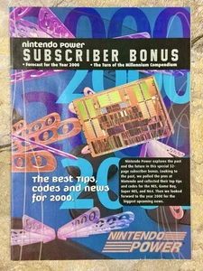 Nintendo Power Subscriber Bonus "Forecast for the Year 2000" **EXCELLENT** - Picture 1 of 6