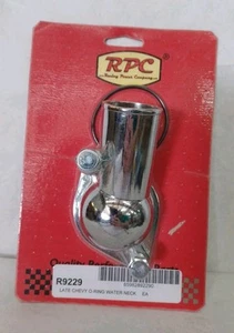 Racing Power Company R9229 Chrome Water Neck For Late Chevy - Picture 1 of 4