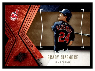 Grady Sizemore #39 2005 SP Collection - 2005 SPx Cleveland Indians - Image 1 of 2