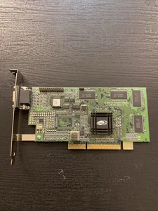 ATi AGP RAGE 128GL 32MB Video VGA Graphics Card #109-51900-01 Vintage DOS WIN - Picture 1 of 9