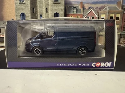 Corgi VA15104 Ford Transit Custom Van 310 Sport Blue Metallic - Image 1 of 2