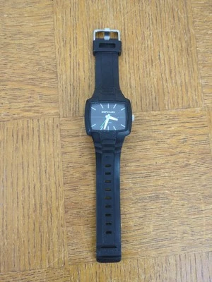 Men's Rip Curl Classic Surf Watch "Tour XL"  Black Silicone Analog - New Battery Foto 1 de 4