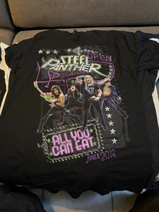 Steel Panter Band Shirt - 2014 Tour Tee - Size LG - Picture 1 of 3