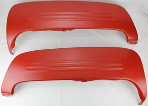 49 50 51 Ford Crestline Custom Deluxe acanalado acero guardabarros faldones 1949 1950 1951 - Imagen 1 de 4