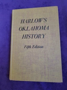 Harlow's Oklahoma History by Victor Harlow (HC, 1967, Fifth Edition, ED5) - Picture 1 of 14