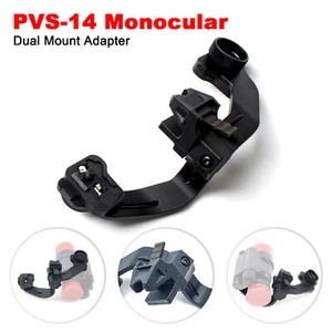 Night Vision PVS-14 Monocular Dual Mount Adapter Powered Dual Bridge Mount Metal - Zdjęcie 1 z 15