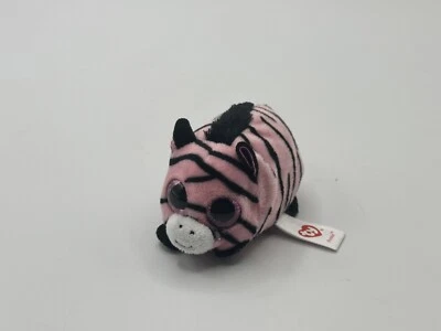 Teeny Tys PENNIE the Zebra 3" Beanbag Plush Toy - Image 1 of 2