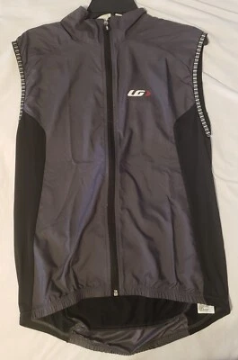 Louis Garneau Nova 2 Cycling Vest Gray/Black Medium - *NWT* - Image 1 of 3