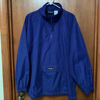 Danskin расслабленный куртка половина молнии фиолетовый ветровка плюс 1 X 2 X - Изображение 1 из 4