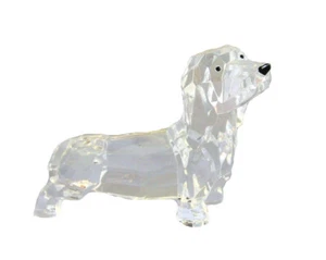 Dachshund 90046 Mini Cachorro Perro Figura Corte de Cristal Acrílico Transparente 4" L - Imagen 1 de 3