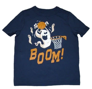 Gap Jungen Gr. XS 4-5 BOOM Basketball Geist Halloween Kurzarm T-Shirt - Bild 1 von 4