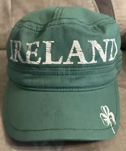 Traditional Craftwear Irland Mütze/Baseballmütze grün, Kleeblatt auf Krempe - Bild 1 von 7