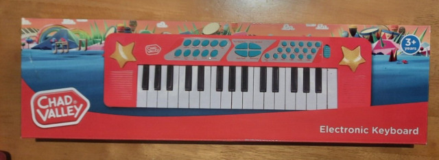 HOMCOM Piano Eléctrico Infantil 32 Teclas Piano Infantil com