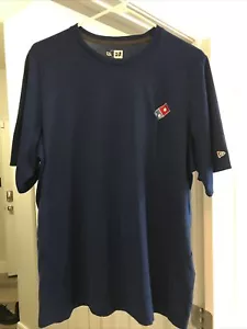 Domino’s New Era Men's Extra Large Blue Short Sleeve Crew Neck T-Shirt Custom - Picture 1 of 3