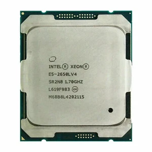 Intel Xeon E5-2650L V4 1.70GHz 14 Core 35MB FCLGA2011-3 SR2N8 CPU Processor - Picture 1 of 2