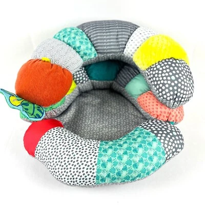 Silla Almohada Suave Soporte Sentado Tummy Time para Bebés Multicolor 2 en 1 Foto 1 de 4