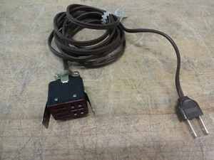 Vintage Ham radio Kenwood TS-820s 520 shortwave transceiver power cord original - Zdjęcie 1 z 3